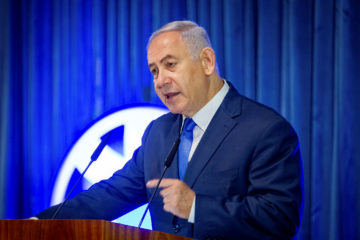 Israeli Prime Minister Benjamin Netanyahu. (Hillel Maeir/TPS)