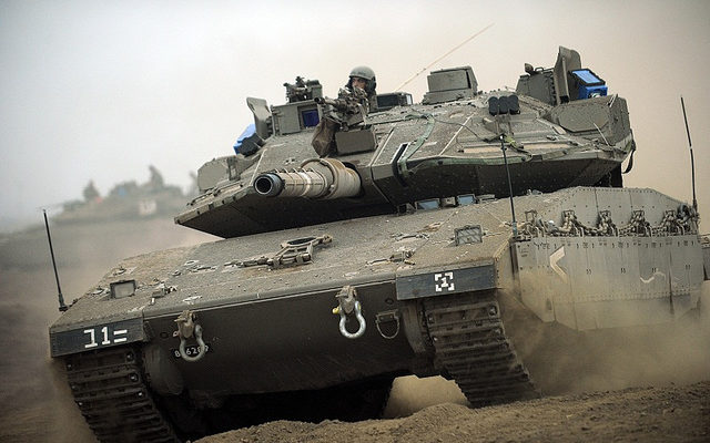IDF unveils futuristic battle tank