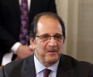 Egyptian head of Intelligence Abbas Kamel. (Khaled Elfiqi/Pool photo via AP)