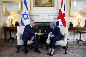 Theresa May, Benjamin Netanyahu