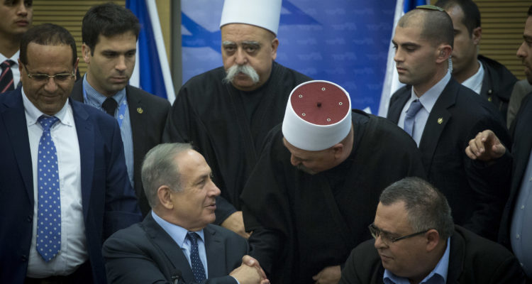 Report: Netanyahu to appease Druze with ‘special standing’ law