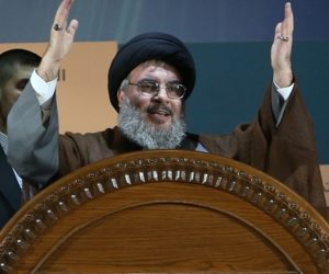 Hezbollah chief Hassan Nasrallah. (AP/Hussein Malla)