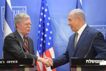 PM Netanyahu & US National Security Adviser Bolton