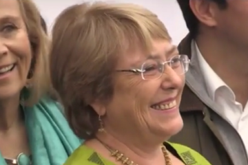 Michelle Bachelet. (screenshot)
