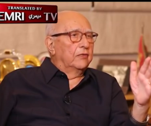 Former Jordanian PM Abdelsalam Al-Majali. (screenshot)