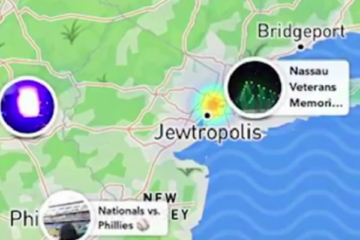 Hack causing apps to show 'New York City' as 'Jewtropolis.' (screenshot)
