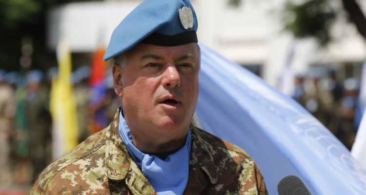 Italian officer to command UN peacekeeping force on Israel’s border with Lebanon