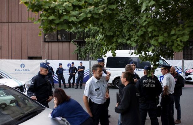 Belgian police shoot, wound knife-wielding assailant