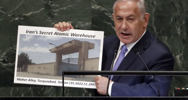Netanyahu exposes ‘secret atomic warehouse’ outside Iranian capital