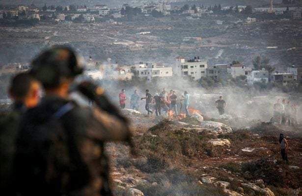 Palestinians riot during demolition of illegal homes
