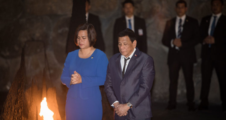 Duterte laments Holocaust, calls Hitler ‘insane’ at Yad Vashem