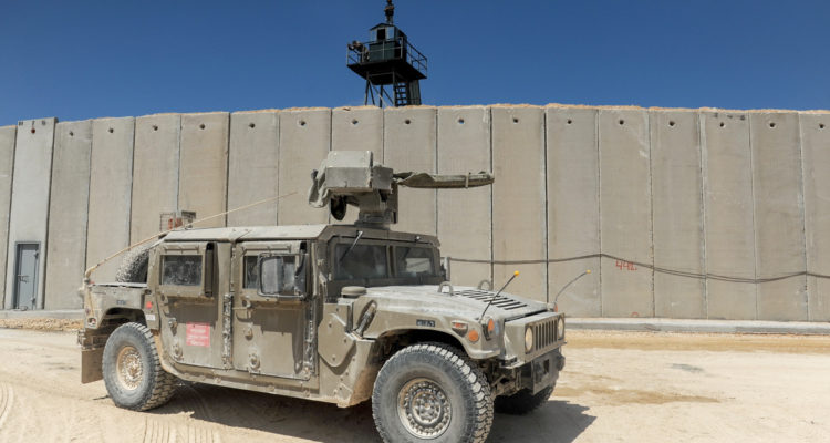 Israel unveils new concrete security barrier on Lebanese border