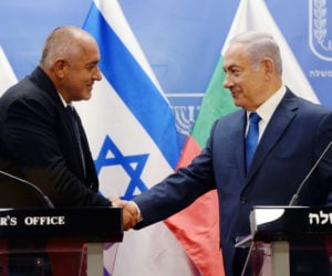 PM Netanyahu and Bulgarian PM Borissov
