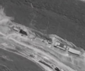 Satellite image of the new Parchin-like facility in Syria. (screenshot)