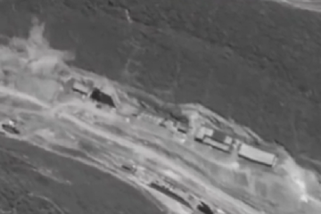 Satellite image of the new Parchin-like facility in Syria. (screenshot)