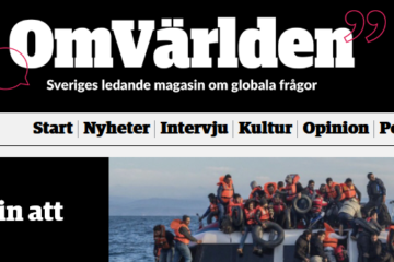 Sweden's OmVärlden online magazine. (OmVärlden)
