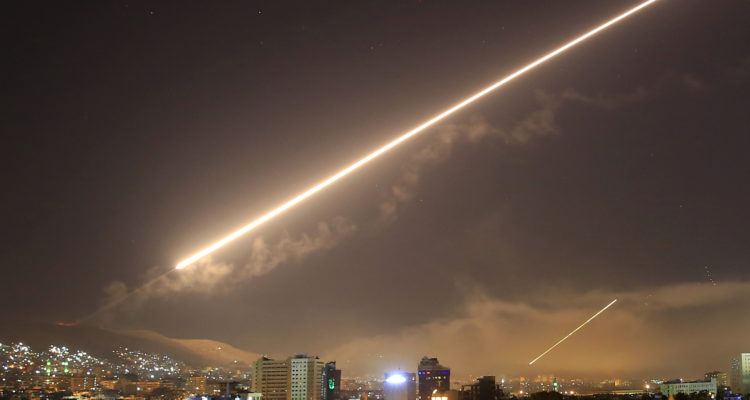 Syrian media: Israeli missile strike intercepted by air defenses