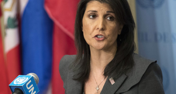 US Ambassador Nikki Haley resigns, a ‘true friend of Israel’