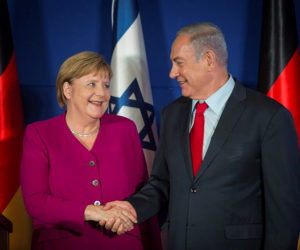 Netanyahu and Merkel