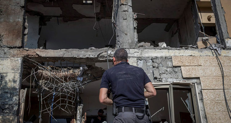 Escalation in south: Beersheba hit as large rocket smashes Israeli home
