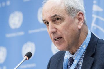UN Palestinian official Michael Lynk