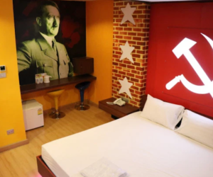 Hitler-themed room