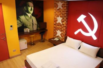 Hitler-themed room