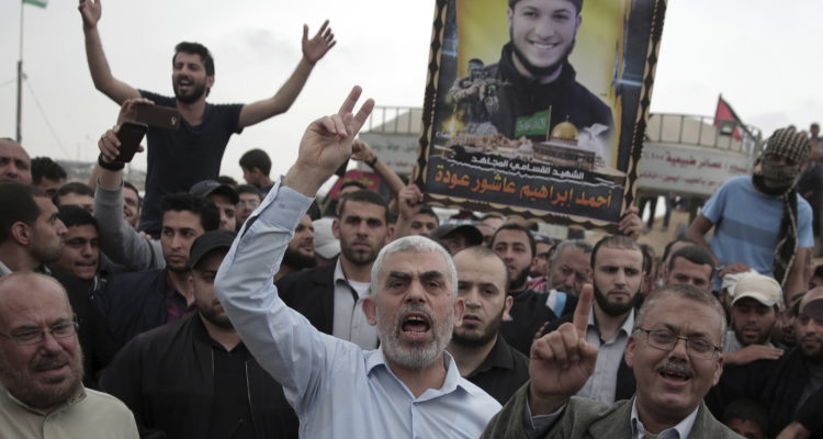 Top Hamas leader seen in public for first time since Gaza war