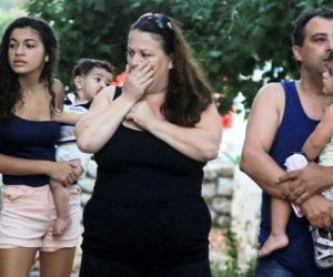 Israelis in shock after a rocket attack