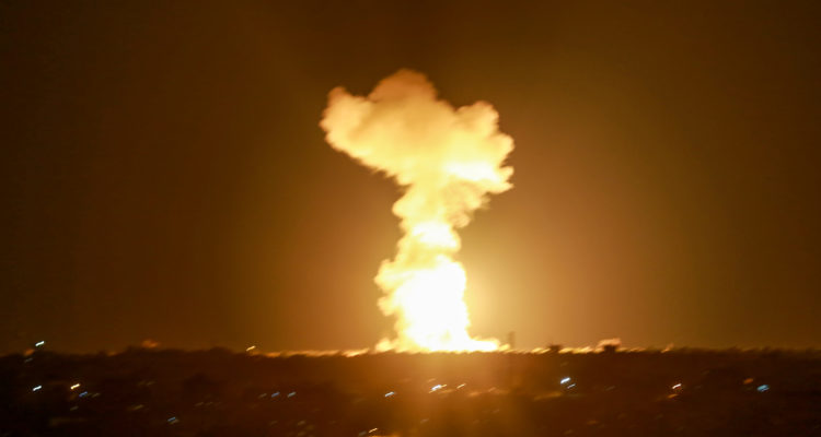 Israel strikes Hamas in Gaza after balloon bomb lands in Negev