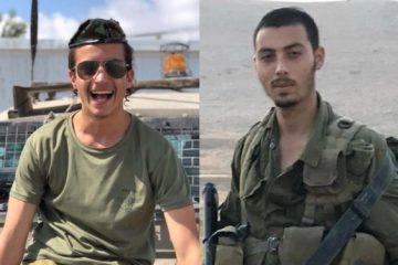 Sgt. Yosef Cohen (L) and Staff. Sgt Yoval Mor Yosef (R) of the IDF's Kfir Brigade. (IDF/Twitter)