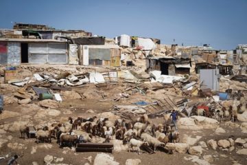 illegal Bedouin construction