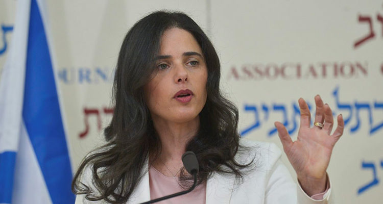 Justice minister Shaked: Next term will be Netanyahu’s last