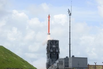 IAI's MRSAM missile test in June 2016. (IAI)