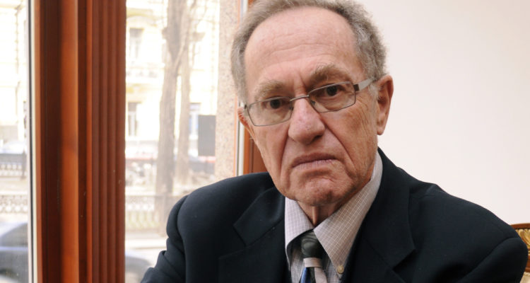 Opinion: Why is Alan Dershowitz Pressuring Israel for a Palestinian State?