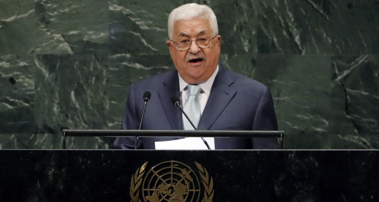 Abbas demands UN armed force to protect Palestinians from Israel