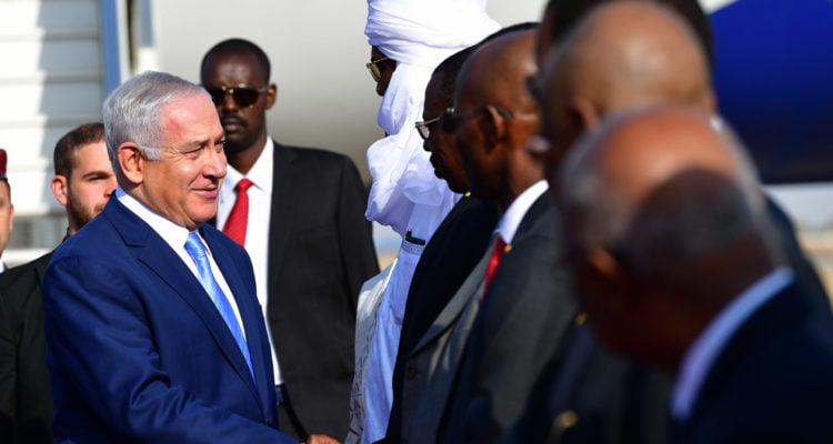 Historic visit: Netanyahu lands in Chad to restore diplomatic relations