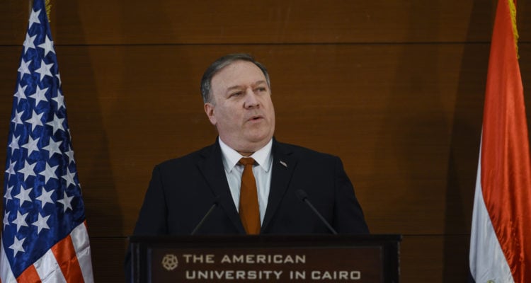 Analysis: Pompeo buries Obama’s Middle East vision