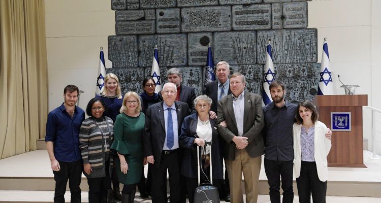 Israel’s president hosts Columbia mission families: ‘They flew to the heavens’