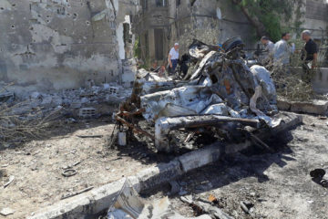 Damascus area explosion