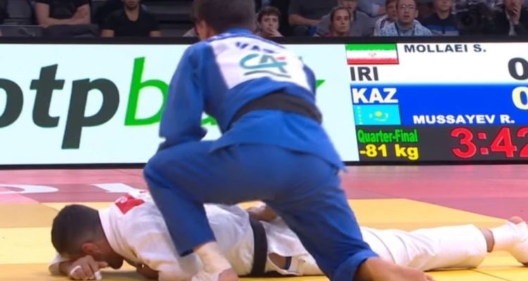 Iranian judo champion fakes injury to avoid facing Israeli in Grand Prix