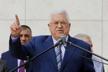 Palestinian Authority President Mahmoud Abbas (AP/Nasser Shiyoukhi)