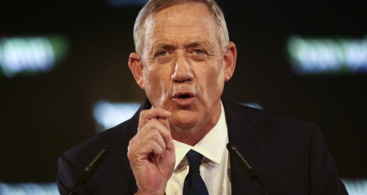 Gantz demands Netanyahu step down following indictment bombshell