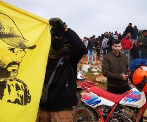 Pro-Hezbollah bikers. (Twitter)