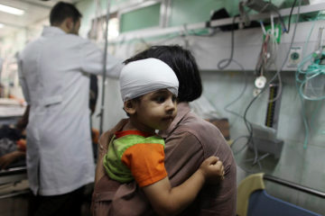 Palestinian child Israeli hospital
