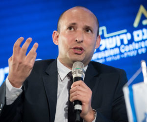 Israeli Education Minister Naftali Bennett. (Yonatan Sindel/Flash90)