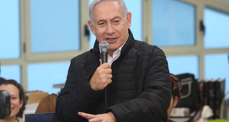 Netanyahu targets ‘fake news’ in new webcast