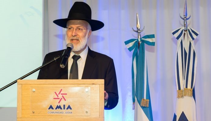 Argentina’s chief rabbi badly beaten in home invasion