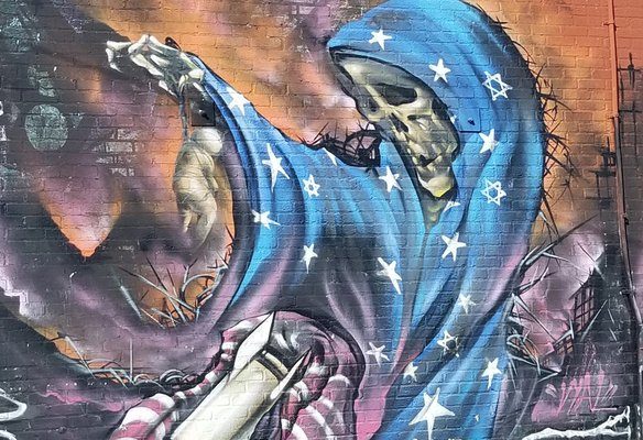 Mural with dead baby, Stars of David a ‘shameful act of anti-Semitism,’ LA mayor says