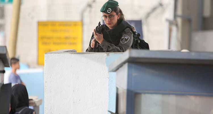 Two armed Palestinian women stopped at Israel crossing